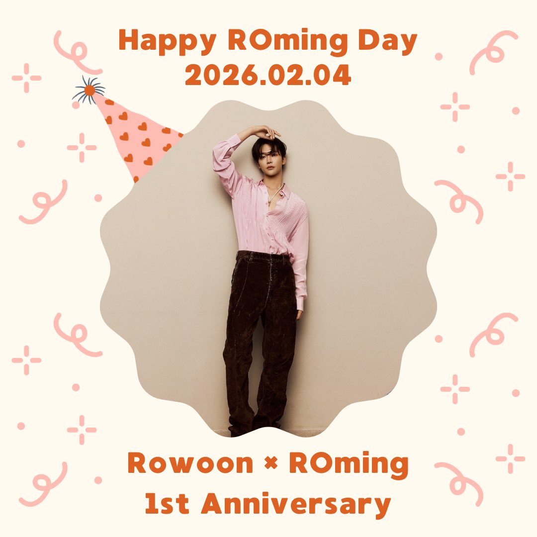 r_871031's tweet photo. ROmingDAYがあるなんて知らなかった🫣
今日この日にROmingでいられて嬉しい💛
#ROWOON #ロウン #로운 #2月4日 #D446 https://t.co/kPQ2I7cPTD