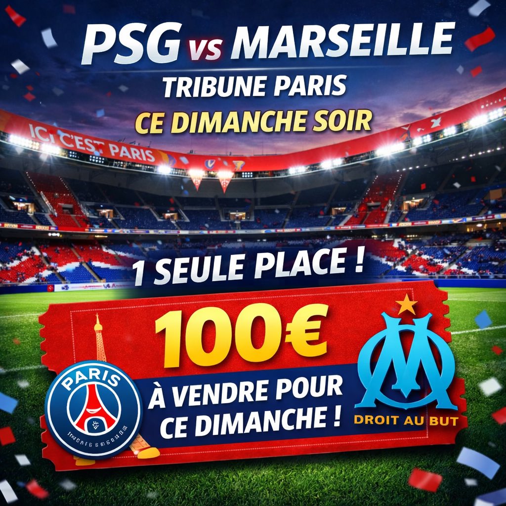 🇨🇷 BILLETS DU PSG 🎟️ tweet media