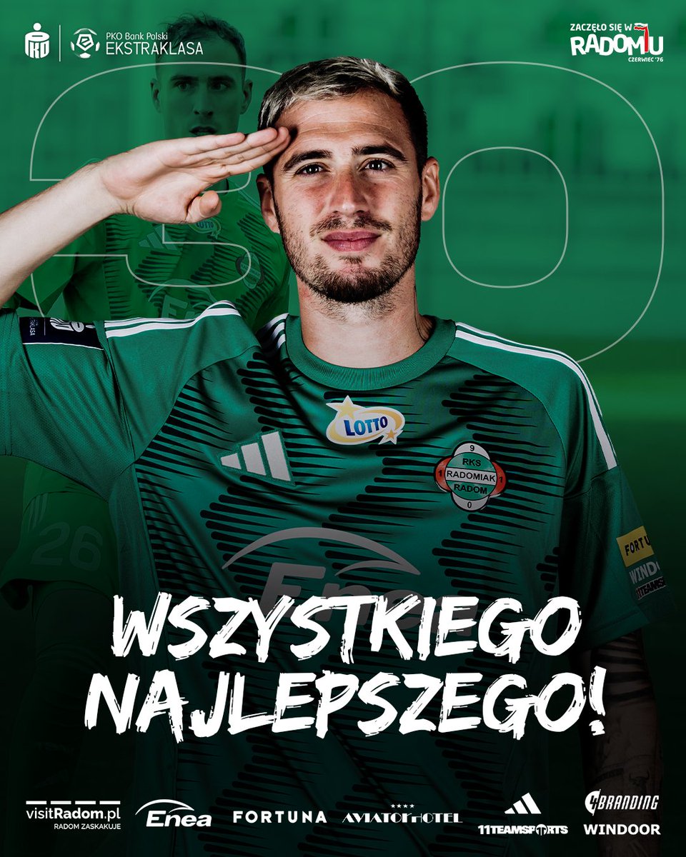 Dziś swoje 3️⃣0️⃣ urodziny obchodzi Adrián Diéguez! 🎉

Naszemu obrońcy życzymy Wszystkiego Najlepszego oraz wielu sukcesów, zarówno w karierze, jak i w życiu prywatnym! 🥳

Sto lat, Adrián! 💚🤍