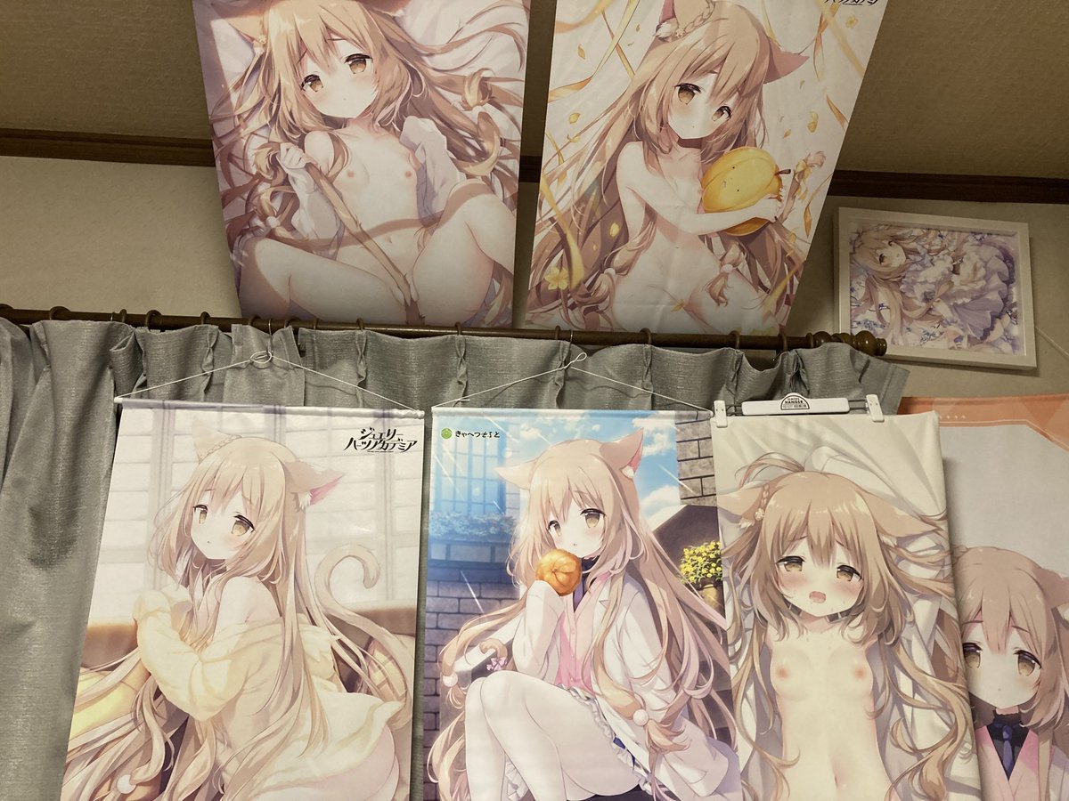 タペストリーお試し飾り