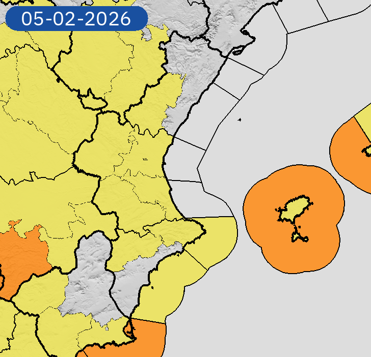 AEMET_CValencia's tweet photo. 04/02 10:36 AVISOS MAÑANA | Comunitat Valenciana: costeros y vientos. Nivel máximo de aviso: amarillo.
Actualizaciones en https://t.co/R3Fs2JzKgr https://t.co/QJXXHvLznU