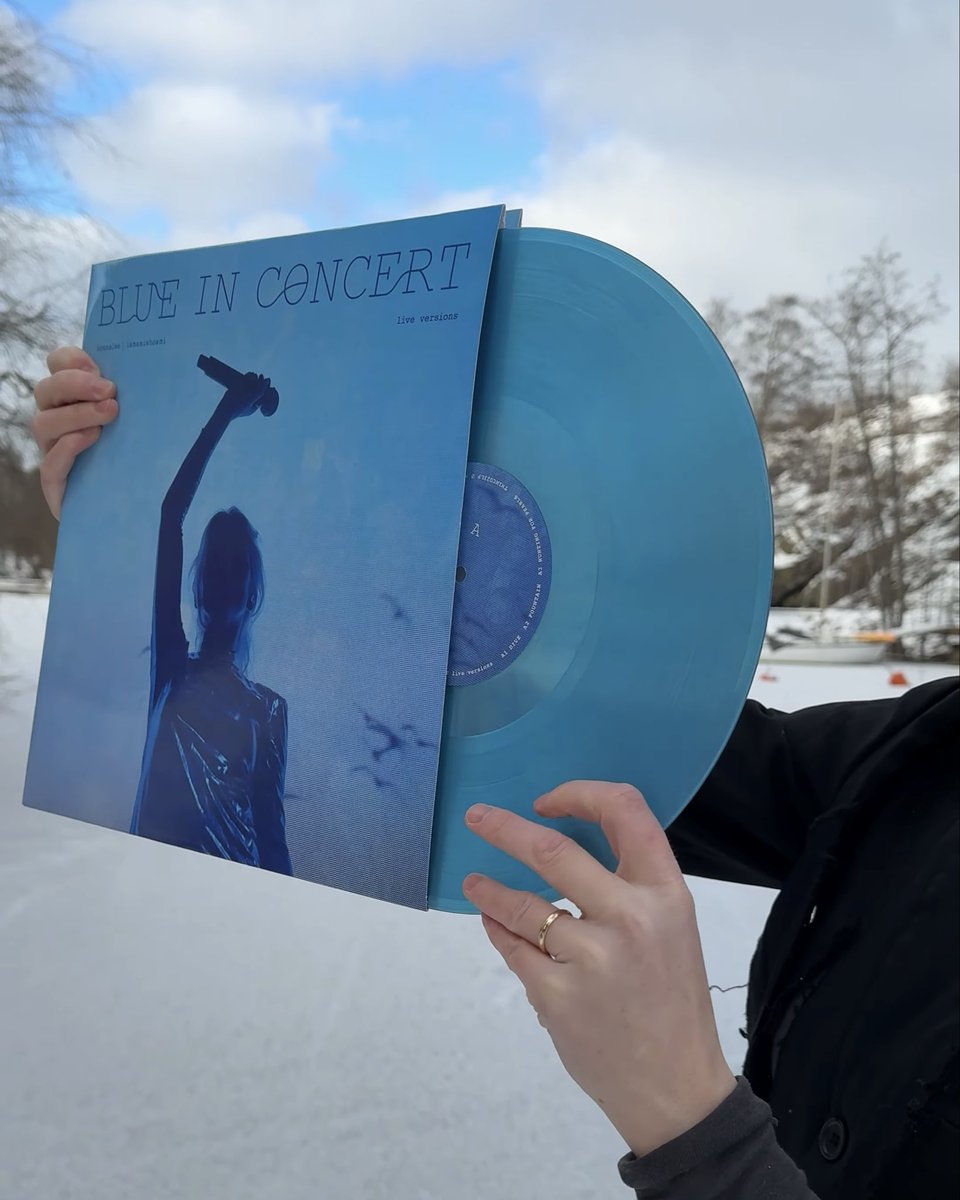 iambountyfan's tweet photo. BLUE IN CONCERT (live versions) out now via @twimc_label featuring studio-recorded live versions of @ionnalee | @_iamamiwhoami_'s 2025 BLUE IN CONCERT tour celebrating 10 years of BLUE #STILLBLUE 🌊

listen https://t.co/2HDuY11TDi
limited edition vinyl https://t.co/LEBIODe9F4 https://t.co/KOnO4sEodj