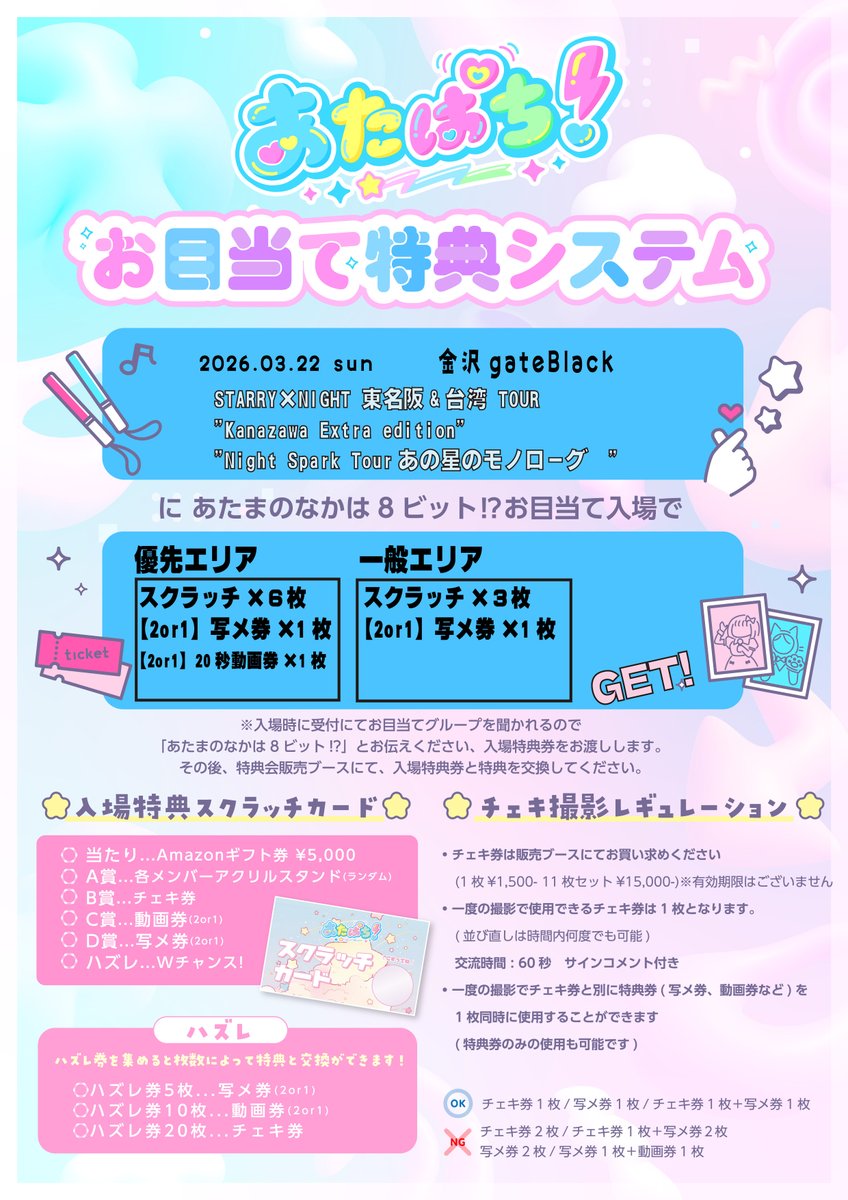 あたぱち！ 超公式 ⚡︎ (@8_bit_idol) / Posts / X