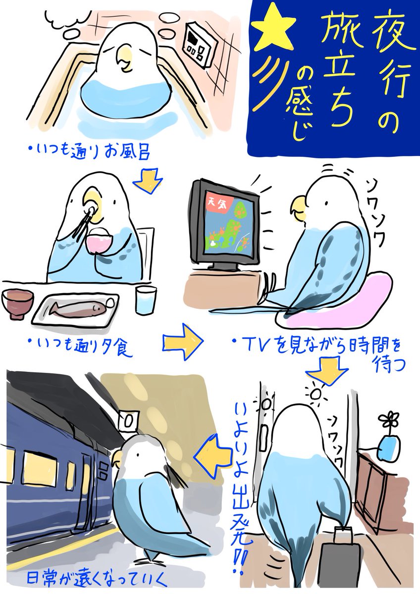 ほし（旅イラスト＆水中写真） tweet media