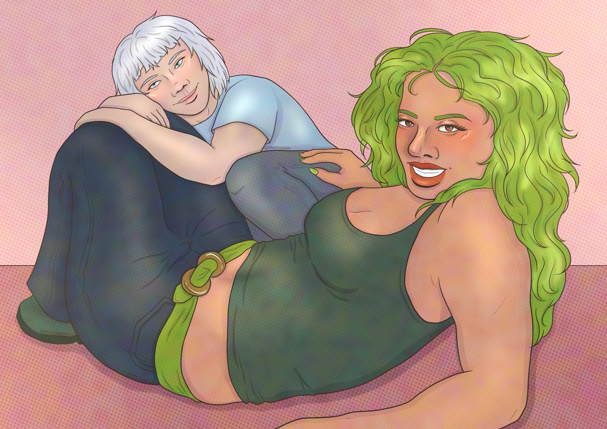 MickidonaArt's tweet photo. 🎶So I'll be your friend and I'll be your lover
Well I know in our hearts we agree
We don't have to be one or the other🎶

#BeatrizDaCosta #ToraOlafsdotter #BeaTora #JusticeLeagueInternational #JLI #DC https://t.co/guLIu0FcQF