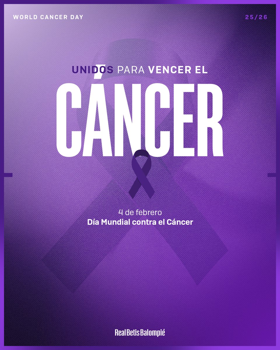 Lo vamos a conseguir 💪

#DiaMundialContraElCáncer