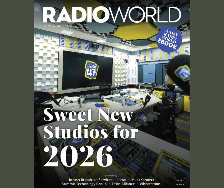 summittechUSA's tweet photo. Summit Technology Group is featured in Radio World’s new free eBook, Sweet New Studios for 2026. A solid look at where radio studio design is headed.

Download: https://t.co/U1nFGzCVWR https://t.co/C3ctqBHGPO