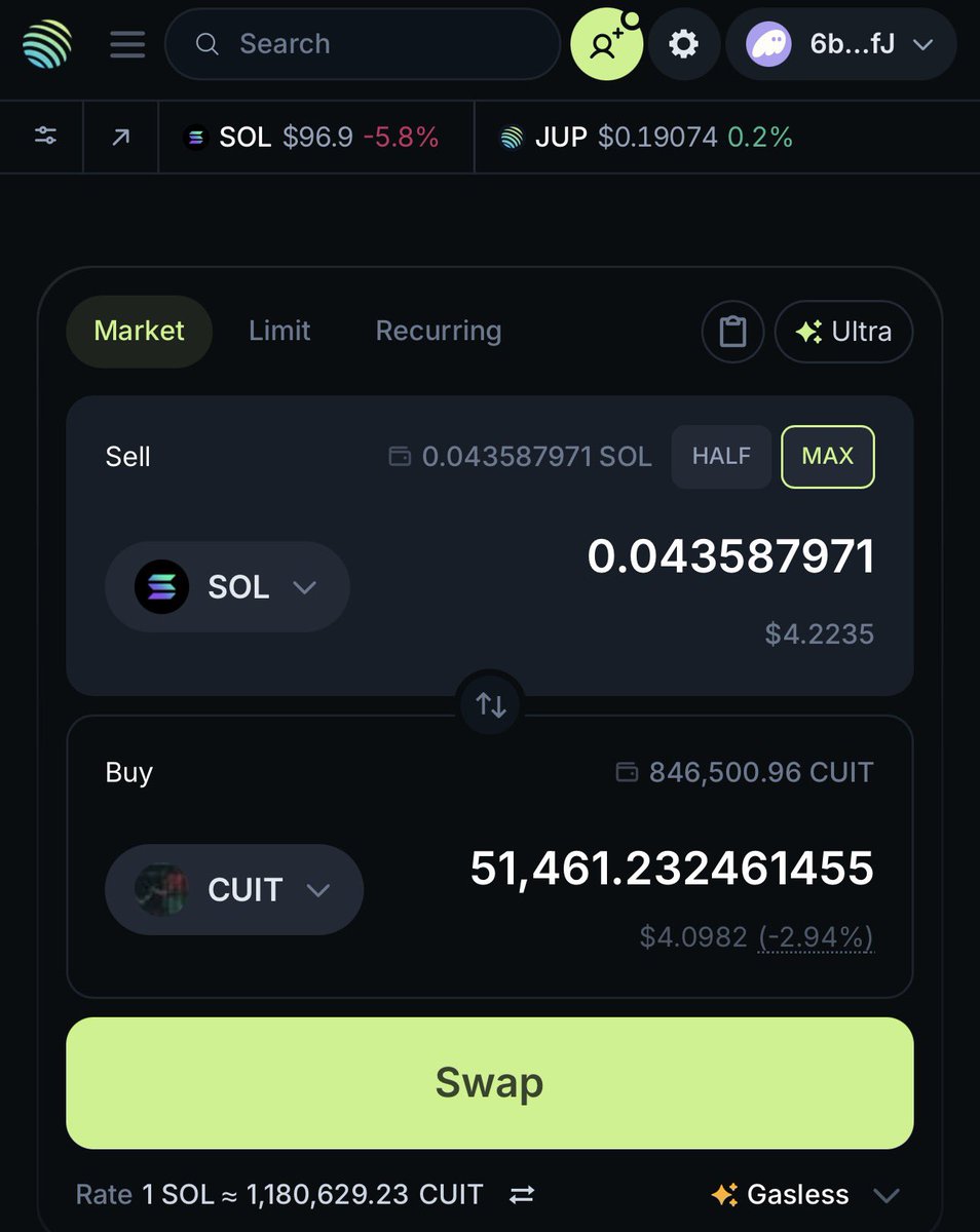 The CircuitX official token, $CUIT is now verified on <a href="/JupiterExchange/">Jupiter</a> 

Swap - jup.ag/swap?sell=So11…