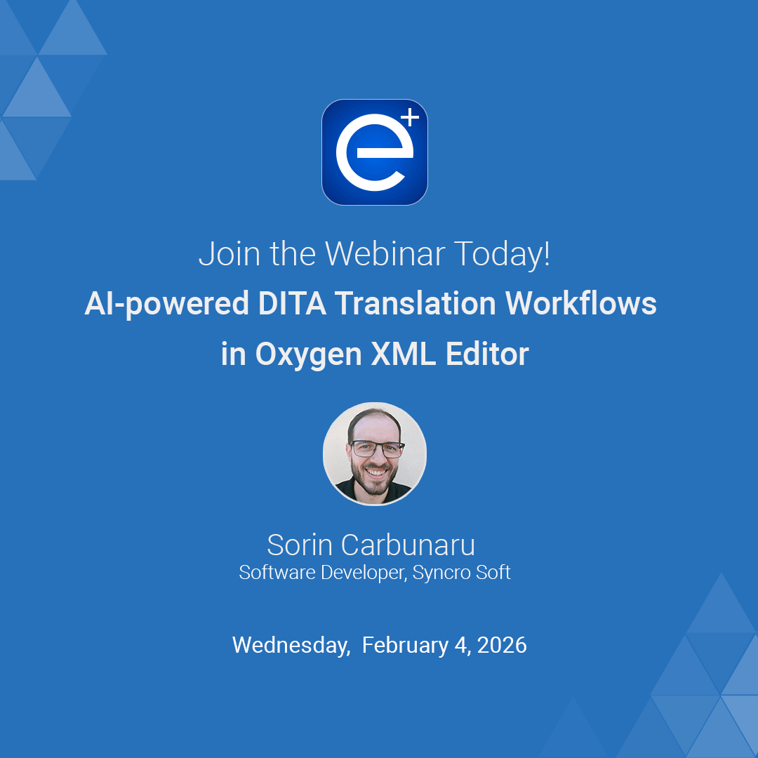 Oxygen XML Editor tweet media