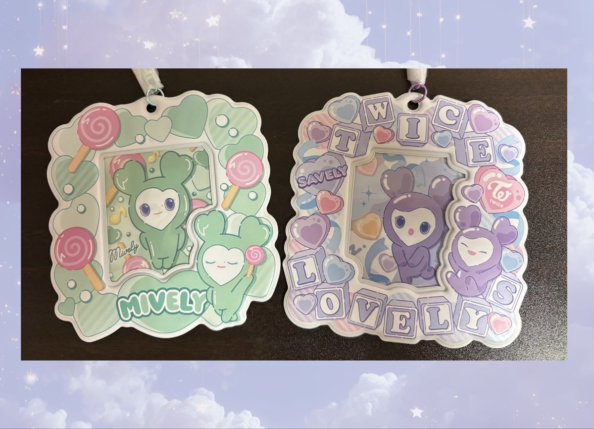 TWICE ラブリーのトレカケース 安定のミナ＆サナ TWICEランダムMISAMO