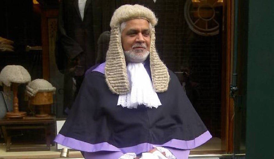JamesPGoddard90's tweet image. Meet Muslim Judge Amjad Nawaz

He allowed a 70-year-old Muslim Migrant to walk FREE from court after he SEXUALLY ASSAULTED a 12-year-old girl!

He should be struck off and jailed for that appalling decision!