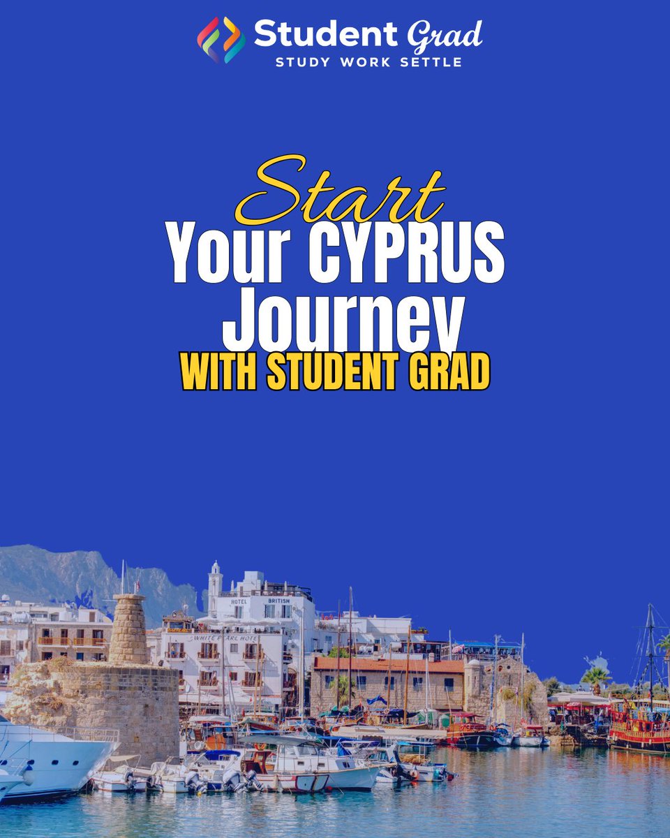 StudentGradLtd's tweet photo. 🌍 Study in Europe without the heavy cost!
Explore the Top 5 Courses in Cyprus offering quality education and global career opportunities. 

👉 Swipe to find your perfect course
#StudyInCyprus #StudyInEurope #TopCoursesAbroad #StudentGrad #StudyWorkSettle https://t.co/O6CSSAxel0