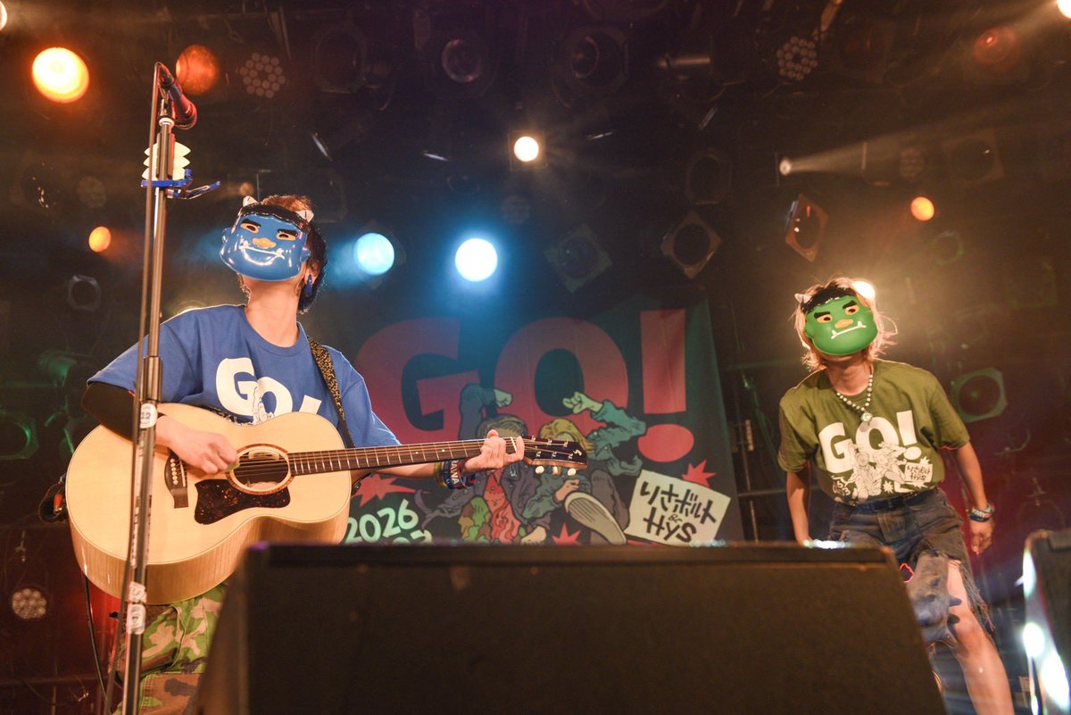りさボルト&amp;Hysの誕生日は節分👹