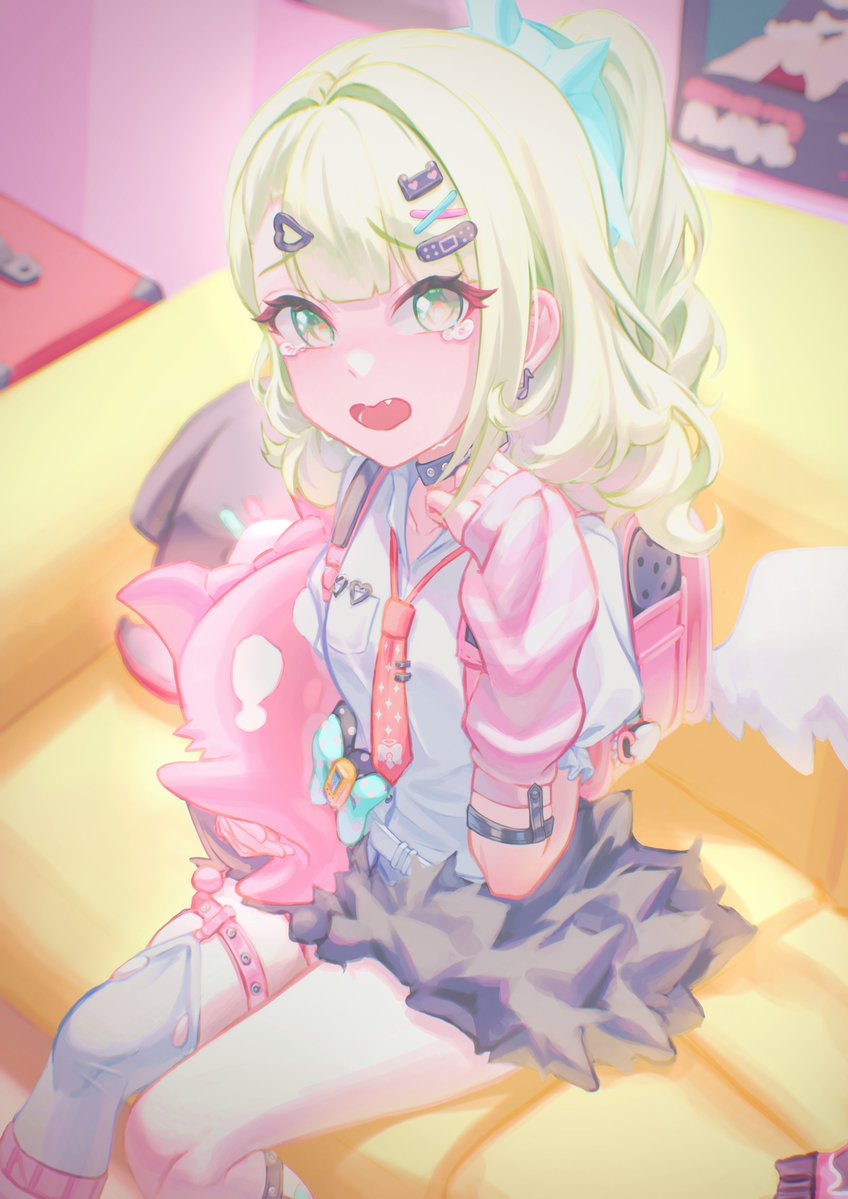 lala_2080's tweet image. #ゼンゼロ #zzzero #妄想絵ンジェル 
千夏🩷🪽