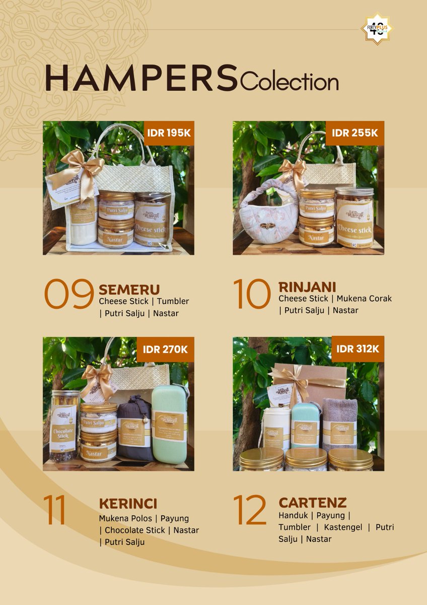 OkanRika's tweet photo. Bismillah
Jarak boleh memisahkan, tapi hampers jangan sampai ketinggalan. 🌙✨

Sudah bisa diorder ya untuk Hampersnya
- Menerima Custom sesuai kebutuhan
- Pengiriman dari Kota Bekasi Jatiasih

Rika 
08128739583
40+ project

#hampers #hamperslebaran #hampers2026 #bekasi #lebaran https://t.co/Ncvac8XBfy