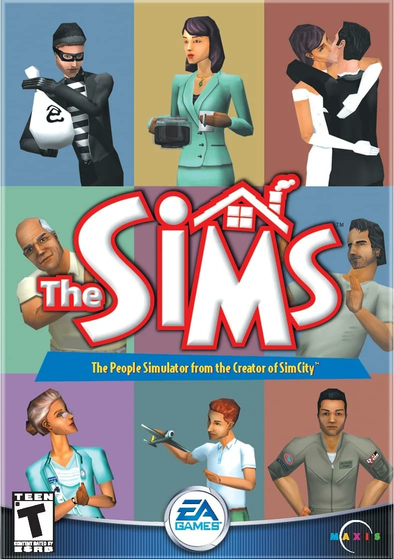 TheSimCommunity's tweet image. The first Sims game released on February 4th, 2000 - 26 years ago 🕰️