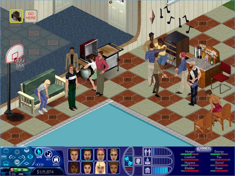 TheSimCommunity's tweet image. The first Sims game released on February 4th, 2000 - 26 years ago 🕰️