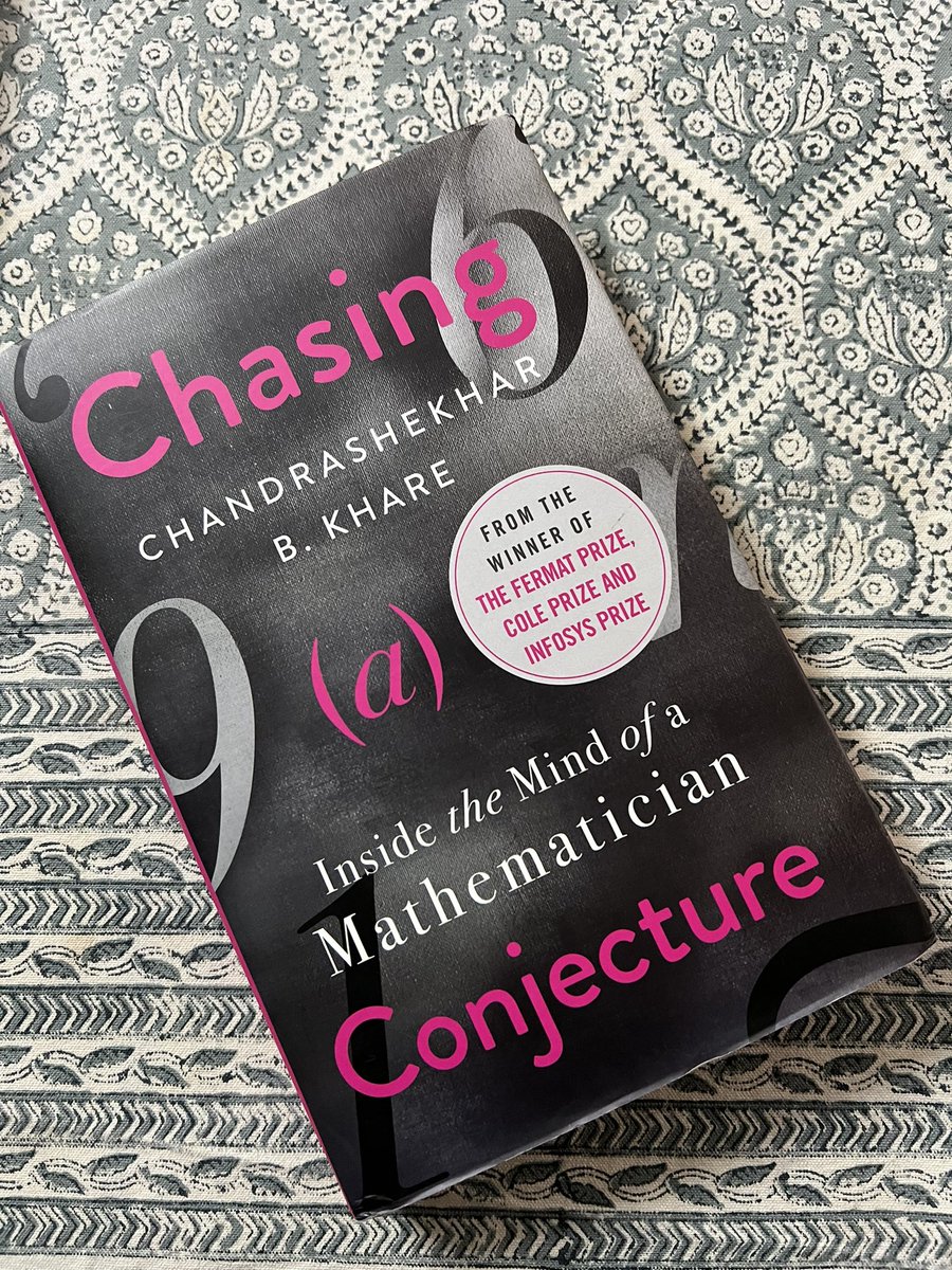 Just finished reading this book. It’s a gem especially if you enjoy number theory. Lots of discussions on intricate theorem proving in number theory laced in the pages of this book. Most of them were beyond me. However one stunning aspect of the proof of Serre’s conjecture was