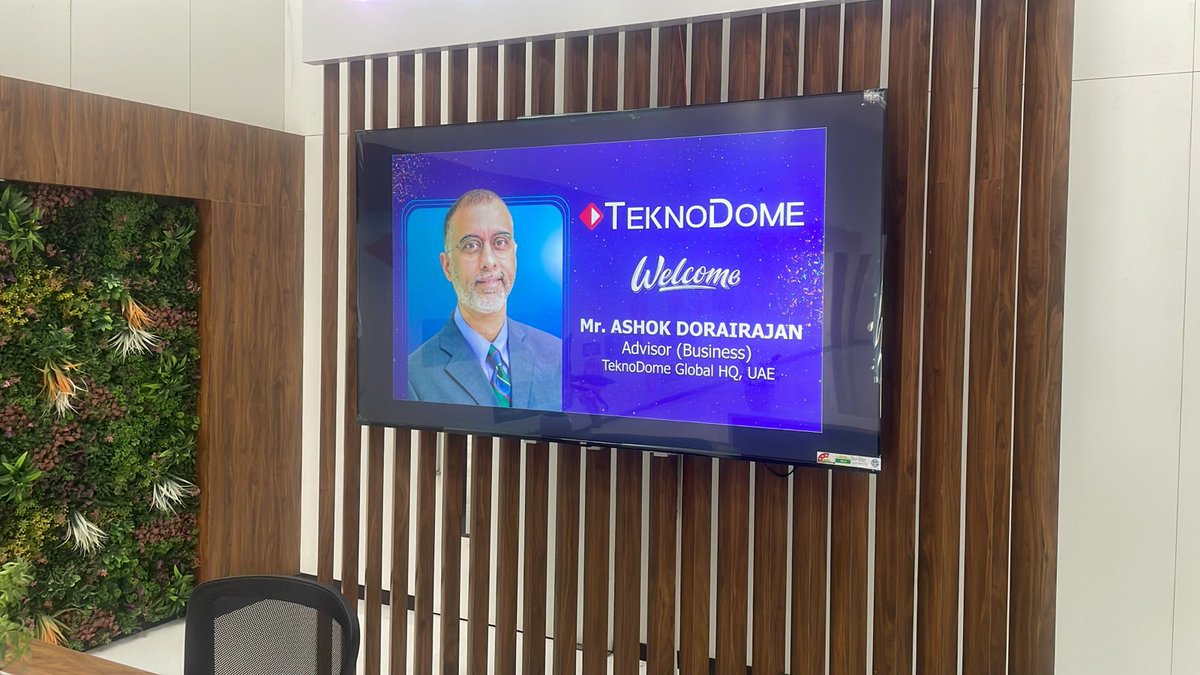 DomeTekno's tweet photo. It was a pleasure welcoming Mr. Ashok Dorairajan, Business Advisor from TeknoDome Headquarters (UAE), to our manufacturing plant at Kadappa, Kopparthy, Andhra Pradesh.

Our CMD Mr Saket Gaurav is seen here extending a warm welcome. https://t.co/9hYbh1zgdQ