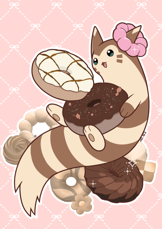 sanaka_73's tweet photo. 2月はドーナツ×タチ🍩
#ポケモンイラスト #pokemonfanart https://t.co/XFr74F3H6q