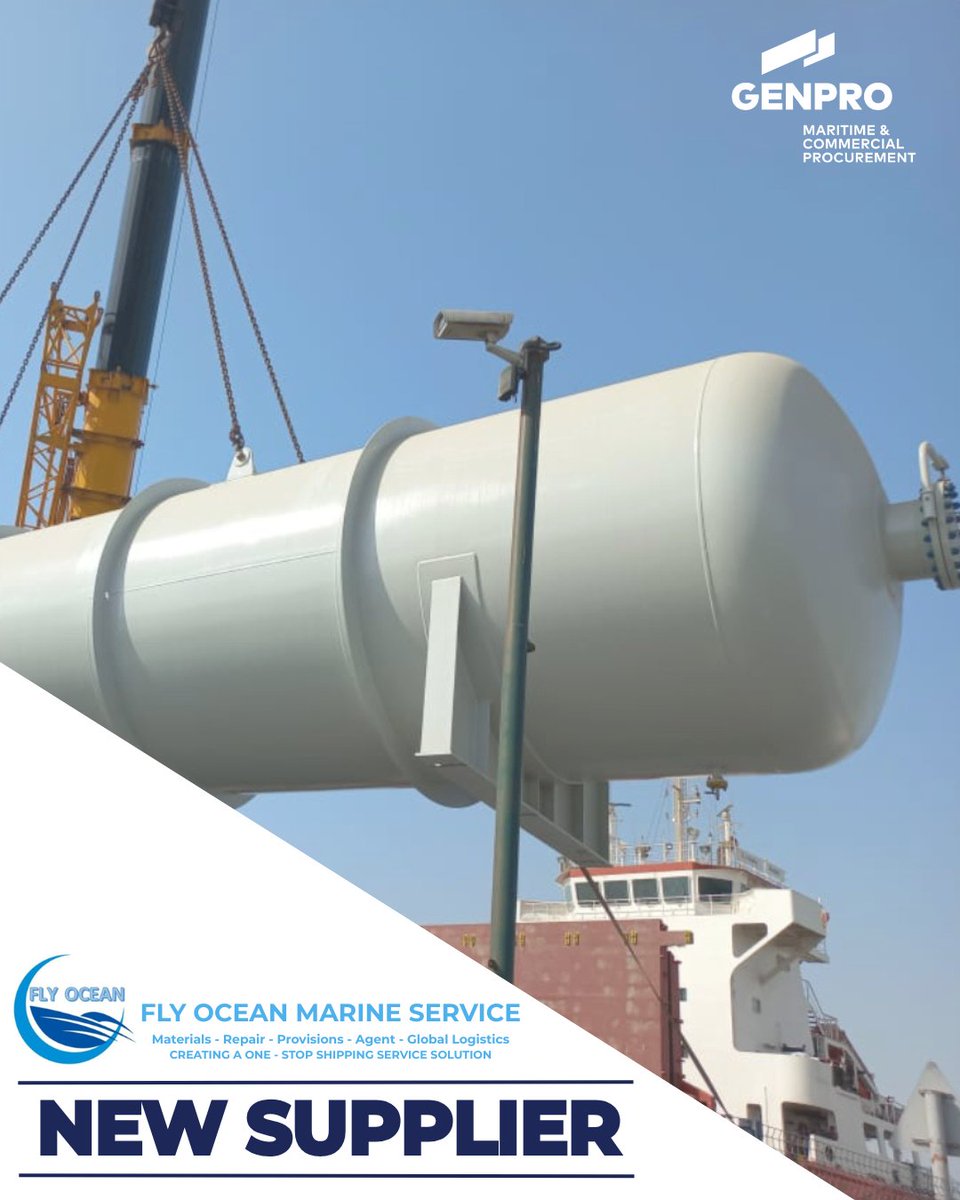genpro_GO's tweet image. We’re pleased to welcome FlyOcean Marine Service Co., Limited as a newly contracted GenPro Supplier.

Founded in 2019 and headquartered in China, FlyOcean delivers global logistics and marine supply solutions.

#GenPro #NewSupplier #MarineSupplies #Logistics #FlyOcean