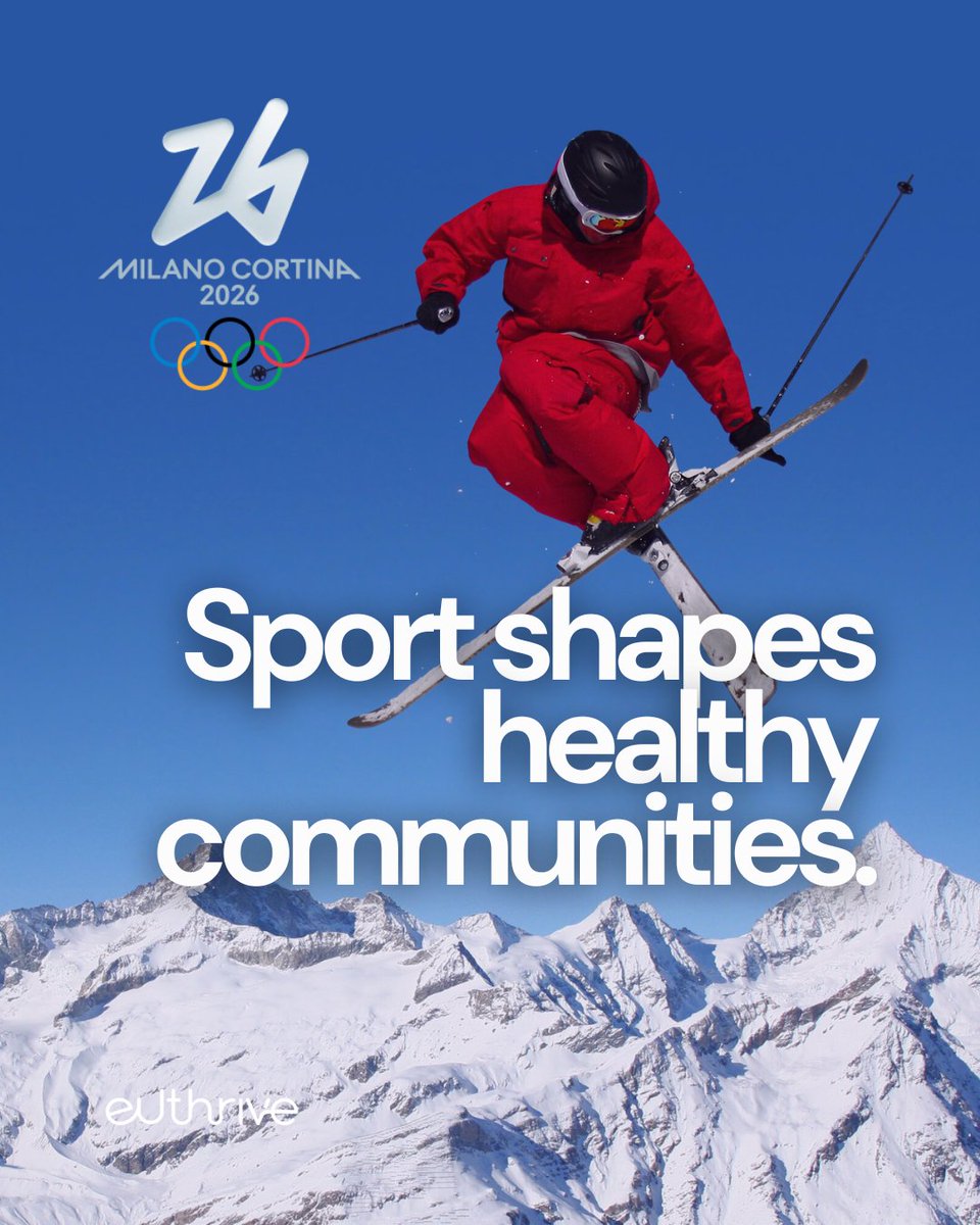 Sport is more than competition.
It can drive health, wellbeing and stronger communities.
#MilanoCortina #SportforHealth