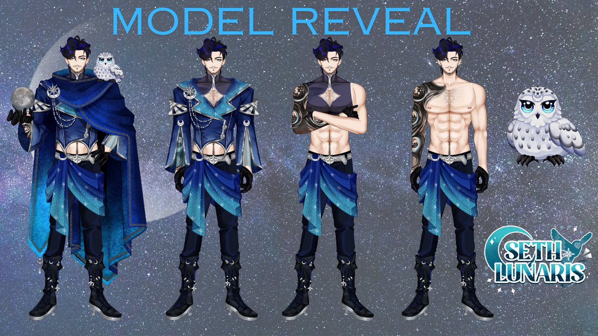 Well DAMN!!  Y’all flew through that!!! Here. Welcome to the world SethLunaris and say hi my owl Luna!!