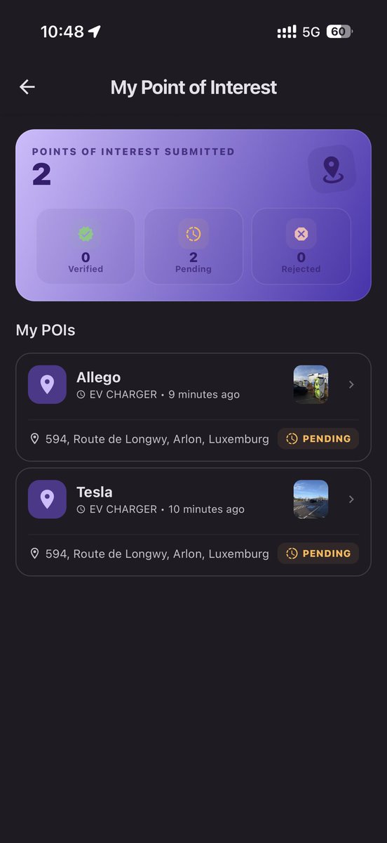 Dducarme's tweet photo. How do you add a POI in the new revamped capturGO app ? 

It’s simple ! Just follow along by completing the form and that’s it , they will be pending for validation 

Let’s build this together ! 

Join me on CapturGo! Use my referral code WTJWJ6AR to get started 🙏🏽

@captur_go https://t.co/cHi7vGWlAT