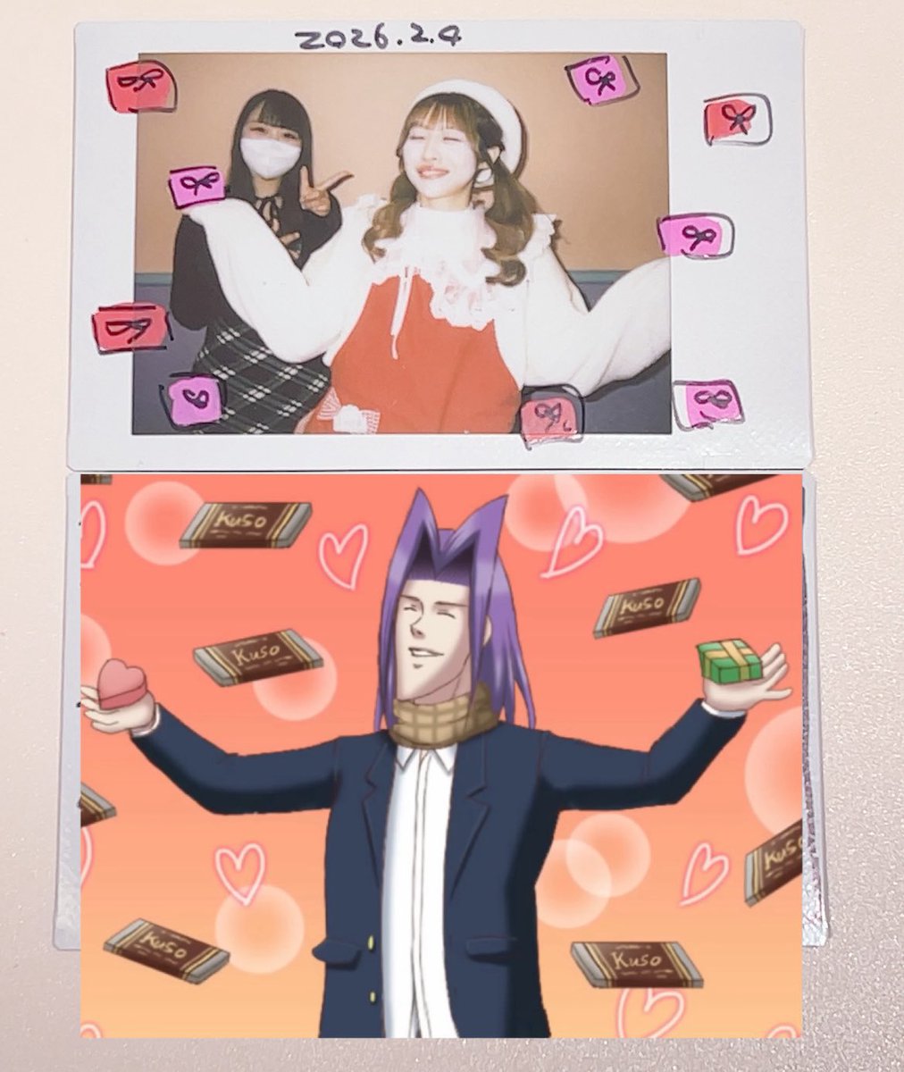 ♡バレンタインにオススメ(チェキネタ)♡
✨️〜学園ハンサム𝒄𝒉𝒐𝒄𝒐𝒍𝒂𝒕𝒆〜✨️