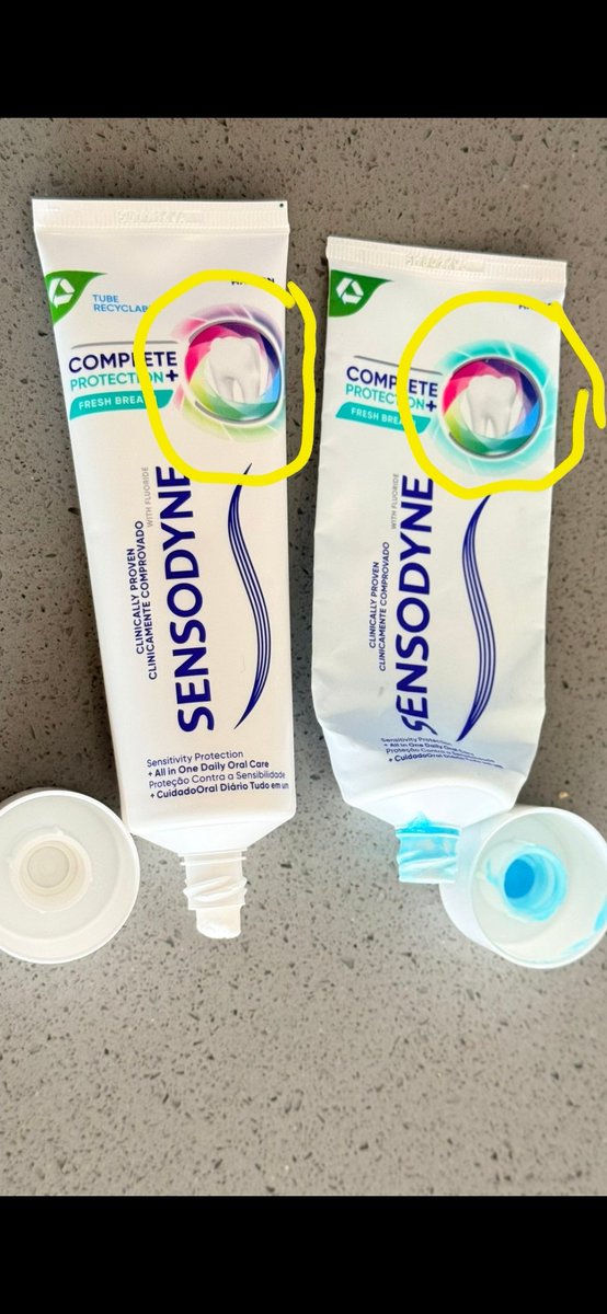 Mo_Thebu's tweet photo. @Glo_Mu @Dischem Got this from Clicks. After comparing I noticed the different colors. https://t.co/QKVeDXB63W