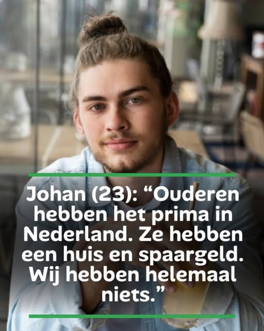 Nou #Johan, als je op die leeftijd nog niks hebt wordt het tijd dat je van je luie reet afkomt en ook eens gaat werken voor je geld.

Iets voor de maatschappij gaat betekenen ipv alleen je handje ophouden.

<a href="/2eKamertweets/">Tweede Kamer</a>
<a href="/vandaaginside/">Vandaag Inside</a>
<a href="/Nieuwsvandedag_/">Nieuws van de Dag</a>