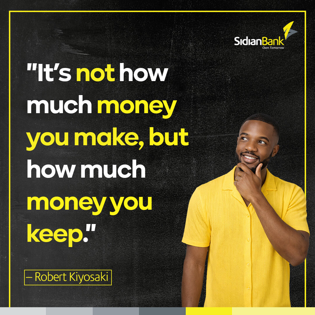 SidianBank's tweet image. Big salary or small salary, the rule remains the same: It’s about what you keep. ​

💡 This week’s #SmartMove: Before you think of a new way to spend, think of a new way to save or invest.​

What is that one habit that helps you keep more of your money?​

#SmartMovesWednesday