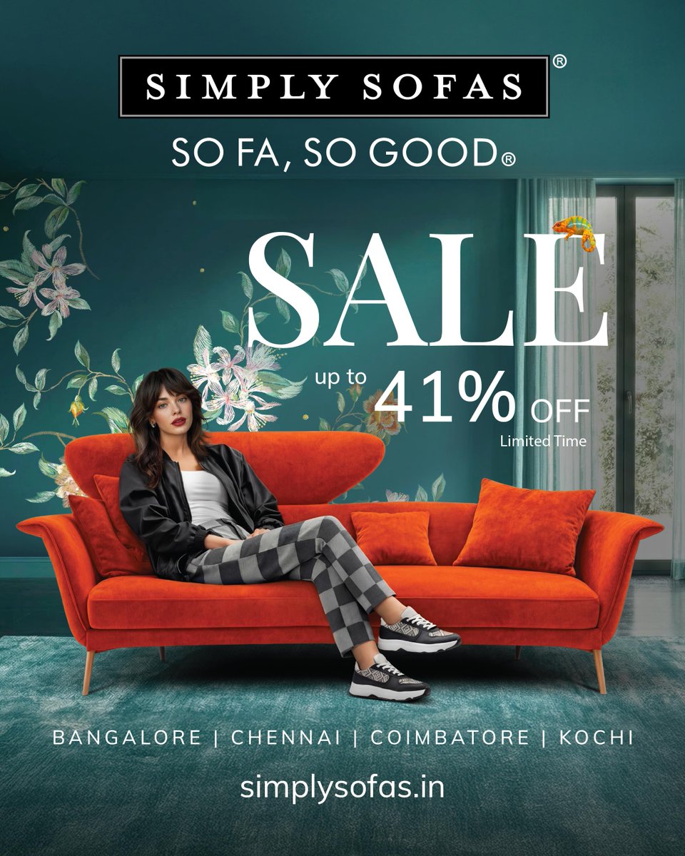 simply_sofas's tweet photo. Simply Sofas Sale is here with up to 41% off on the finest furniture from Europe. Read the article now to know how you can evolve your space. 

https://t.co/E62TQJqAFw

#simplysofassale #blogpost #saleblog #simplysofas https://t.co/uGUkvm4wON