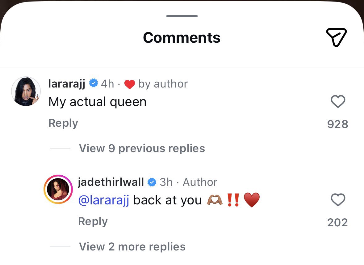 I’M SO EMOTIONAL ABOUT LARA AND JADE 😭😭😭