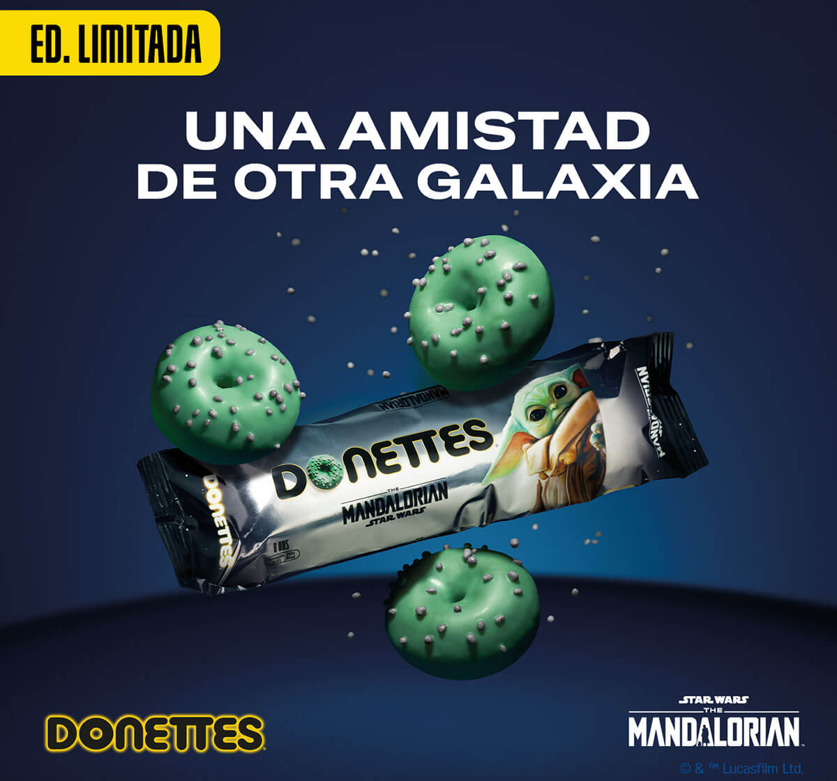 No los quiero... ¡Los necesito!
This is the way 😃
#Donettes #StarWars