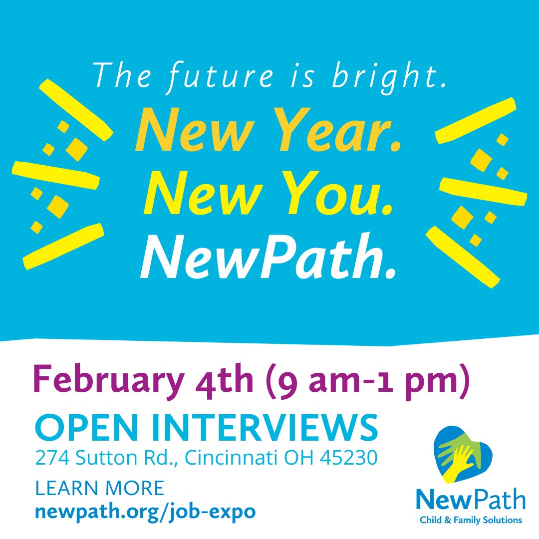 NewPathFamily's tweet image. NewPath's #JobExpo for #BehavioralHealth Professionals is TODAY! #OpenInterviews for rewarding #CareerOpportunities and #Internships! 💙 #mynewpath
.
Event Details: newpath.org/job-expo/