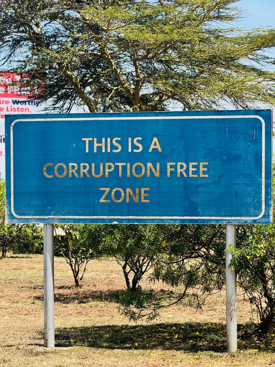 Don't laugh… sign seen at JKIA, DCI HQ, Vigilance, Law Courts and most government premises....... <a href="/KenyaAirports/">Kenya Airports Authority</a> <a href="/InteriorKE/">Ministry of Interior | Kenya</a> <a href="/NPSOfficial_KE/">National Police Service-Kenya</a> <a href="/DCI_Kenya/">DCI KENYA</a> <a href="/C_NyaKundiH/">Cyprian, Is Nyakundi</a>