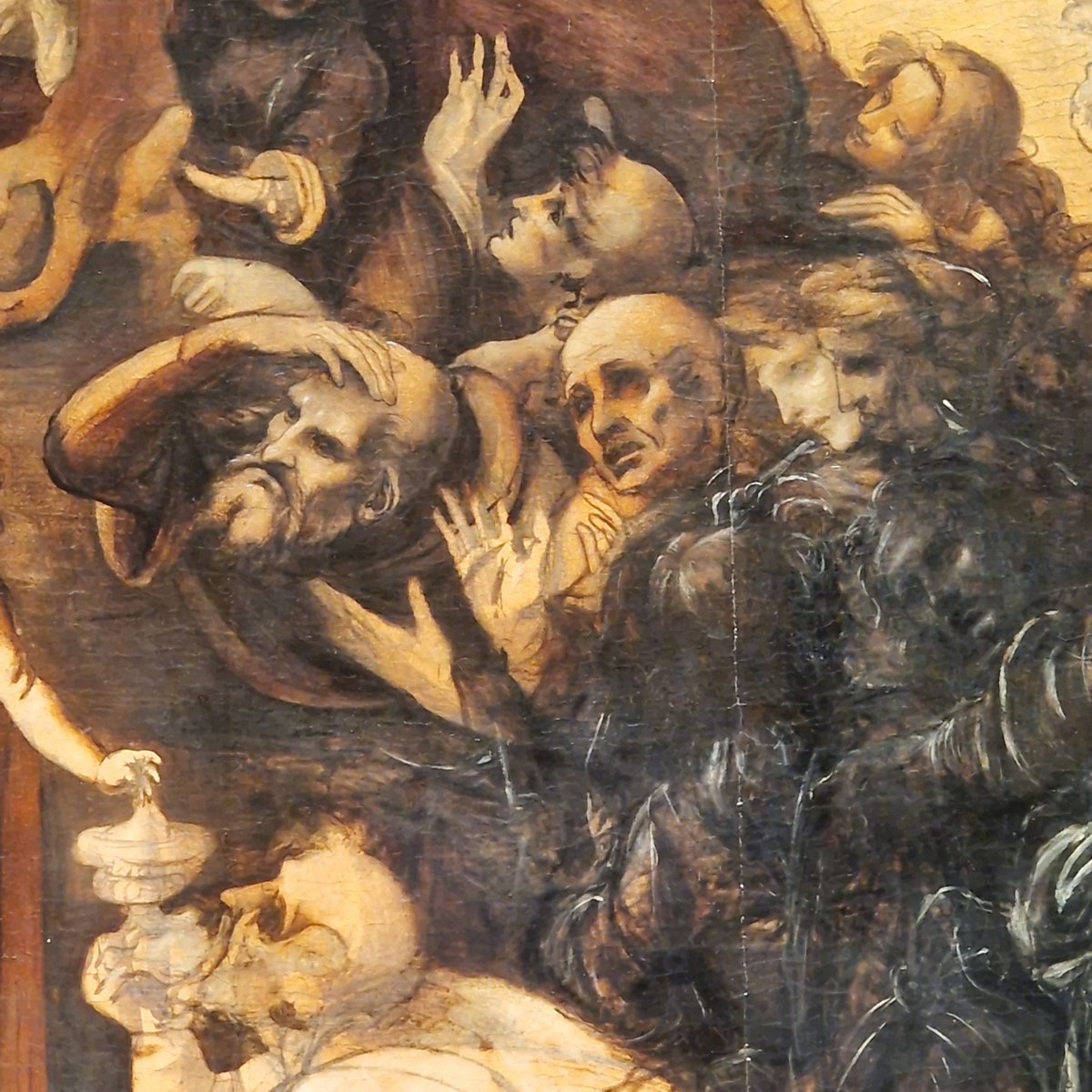 anamontparnasse's tweet image. Buenos días.
Parece que a la borrasca #Leonardo aún le falta bastante para acabar. Cuidaos mucho.
Adoración de los Magos. c. 1481.