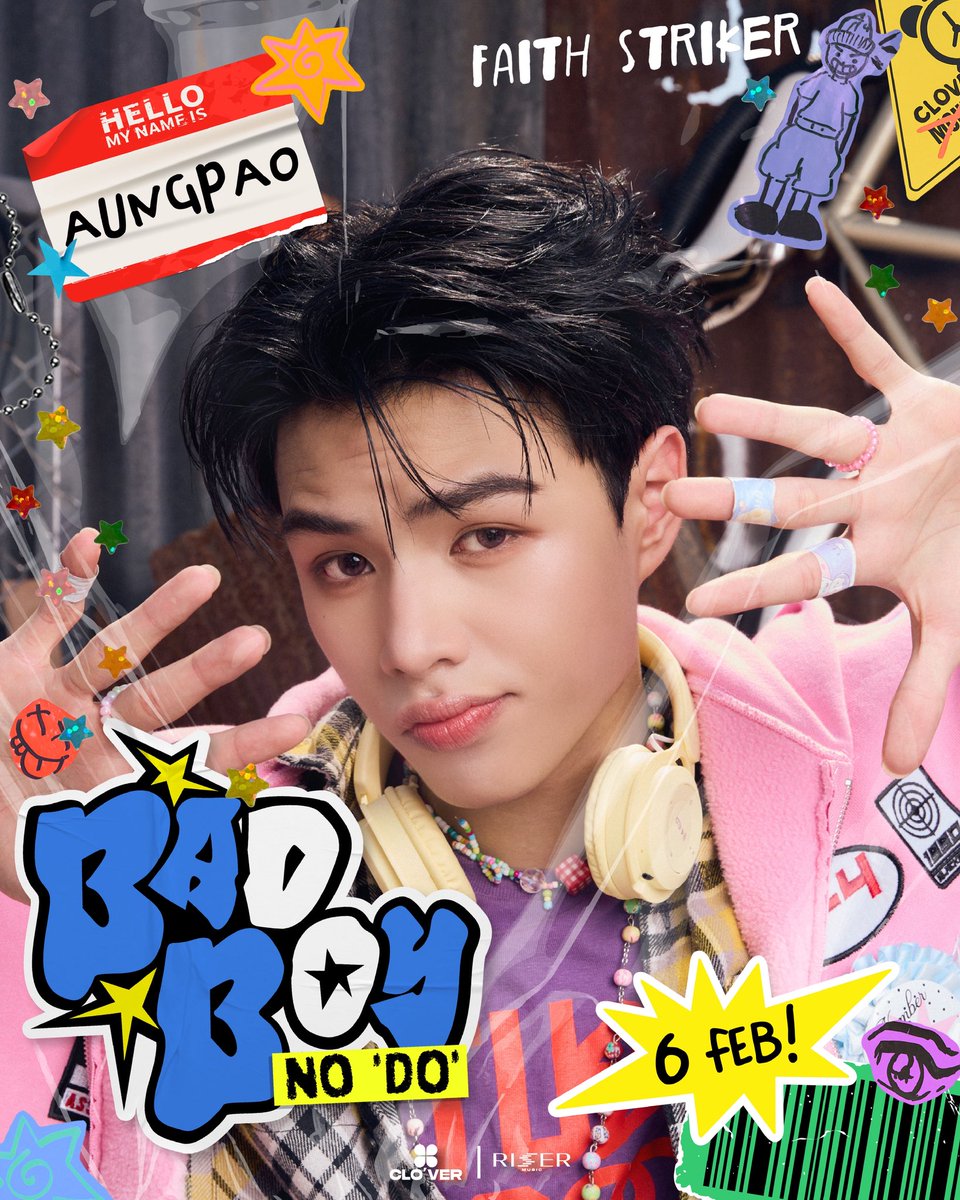 clo_ver_riser's tweet image. GOOD BOY MODE - AUNGPAO 😘🍀
CLO'VER - Bad Boy No 'DO'

📍 Save the Date : 06.02.2026
🎧 All Streaming Platforms
🔗 Official MV | YouTube : RISER MUSIC

#CLO_VER
#BadBoyNoDoCLO_VER
#RISERMUSIC