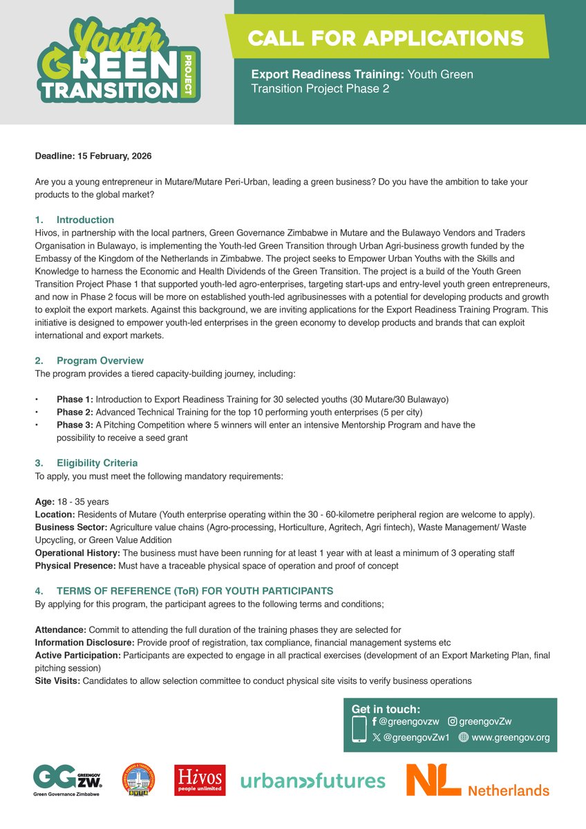 Green Governance Trust tweet media