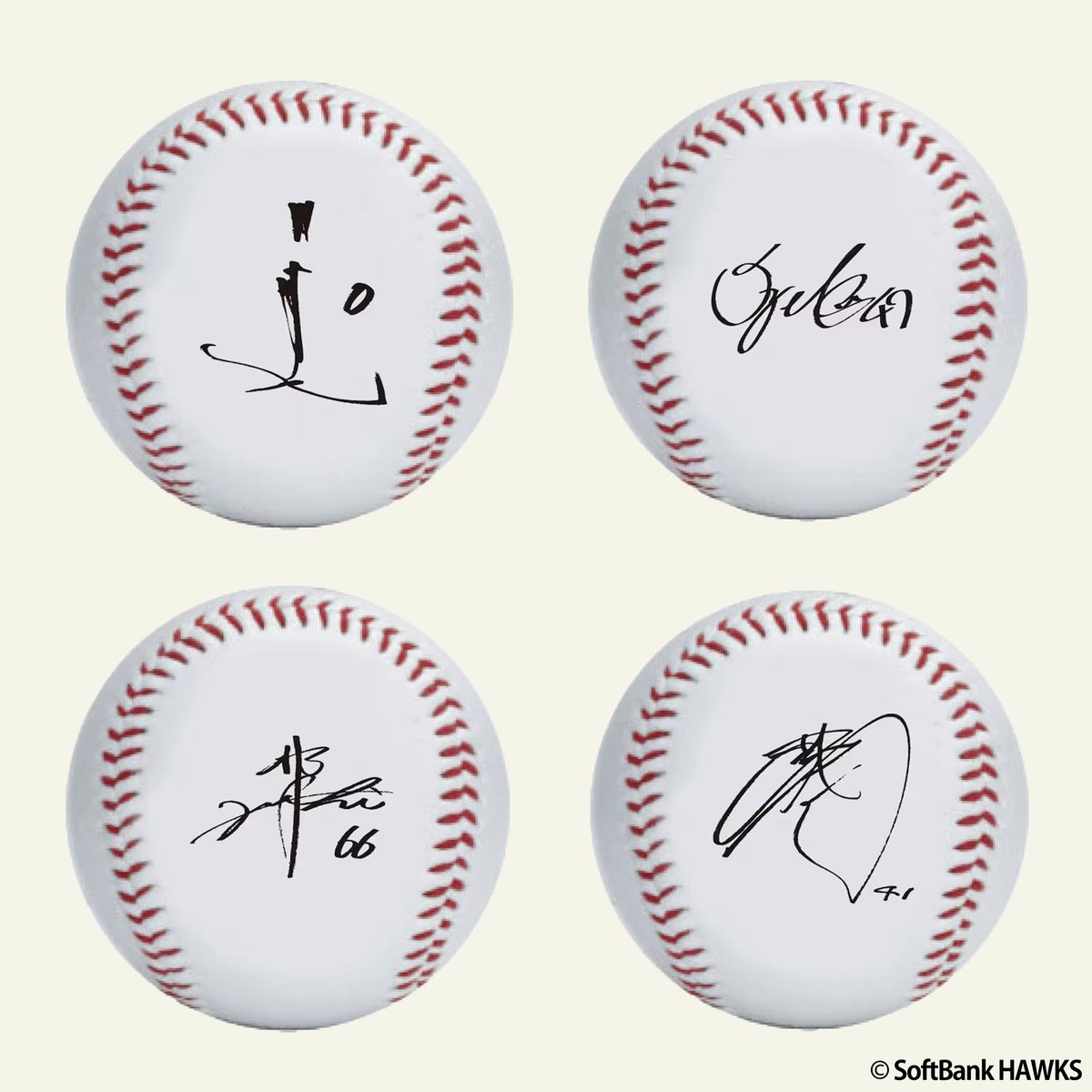 サインボール⚾ 17選手＋#小久保裕紀 監督が新登場🖊 ＼ プリント仕様