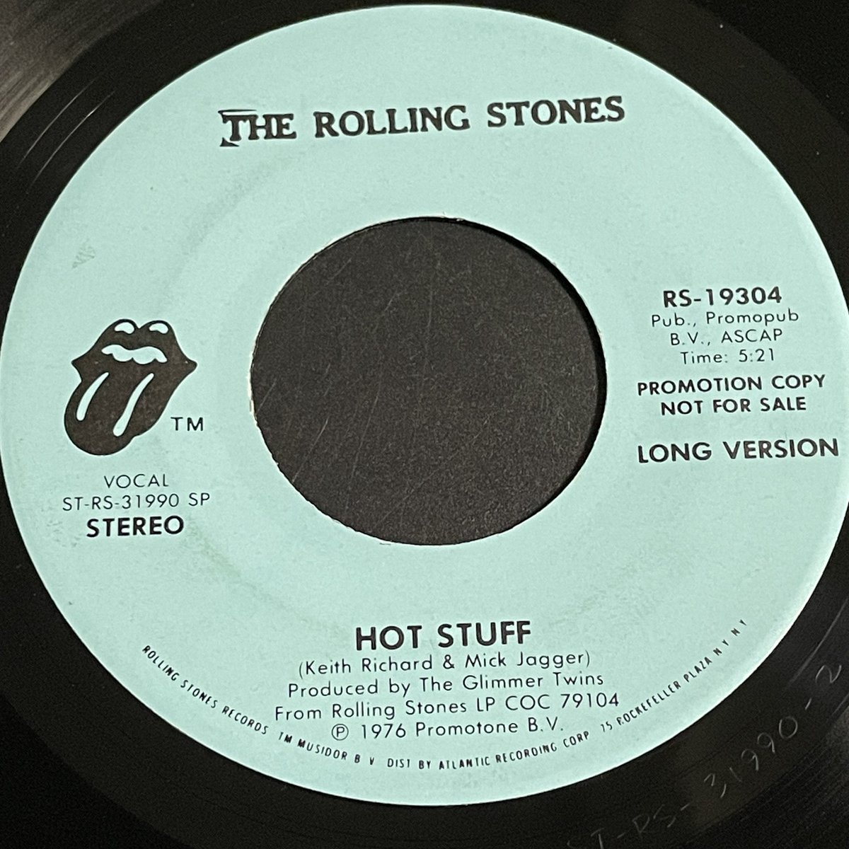 本紙🎣特製釣果】HOT STUFF | THE ROLLING STONES | ℗ 1976 PROMOTONE