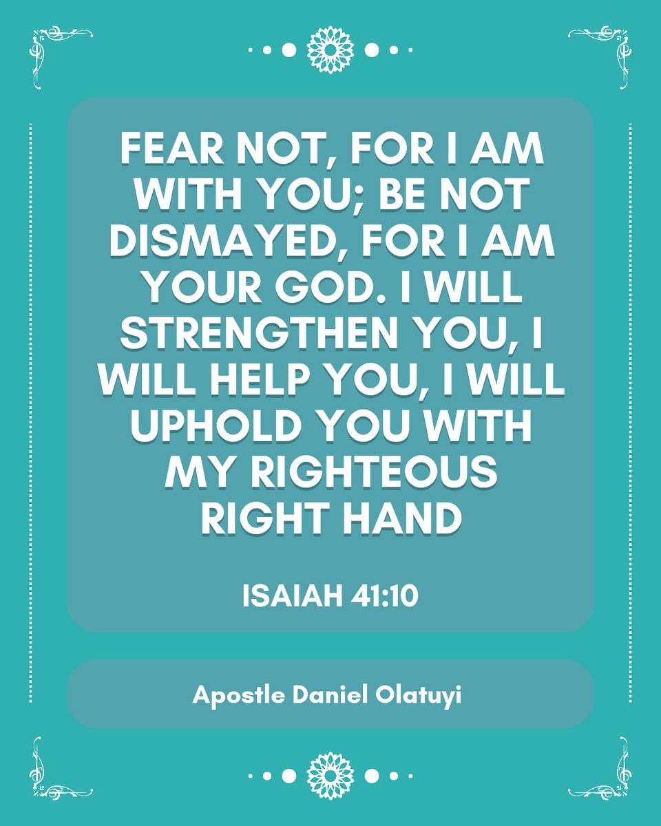 DanielOlatuyi's tweet image. May the Lord surround you with the right people—those who uplift, strengthen, and align with your God‑given purpose. I speak divine helpers into your path, and I declare that every destiny‑shaping connection finds you in Jesus’ name. Amen.

#Day4 #DivineHelpers #RightPeople