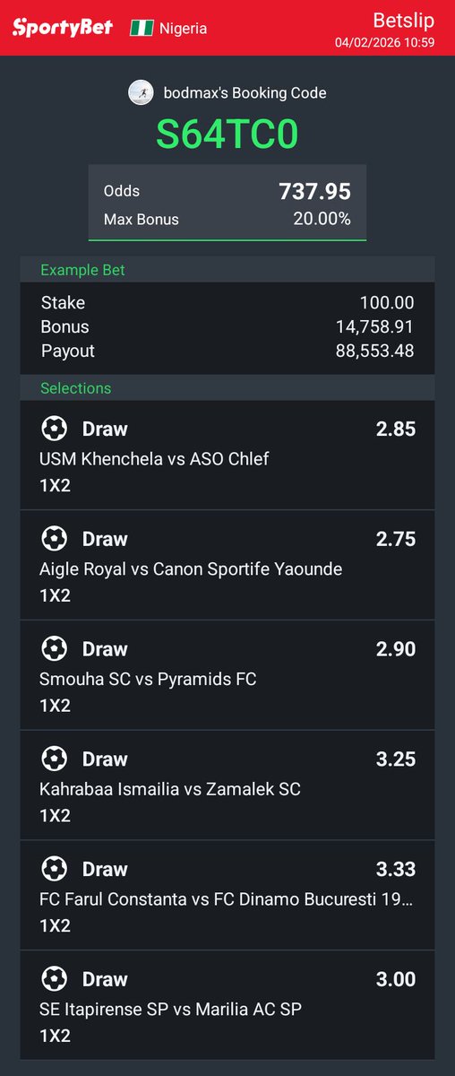 Double 6💥 ✅

S64TC0/RWYPXE

SWYCATL 🔞 ✍️