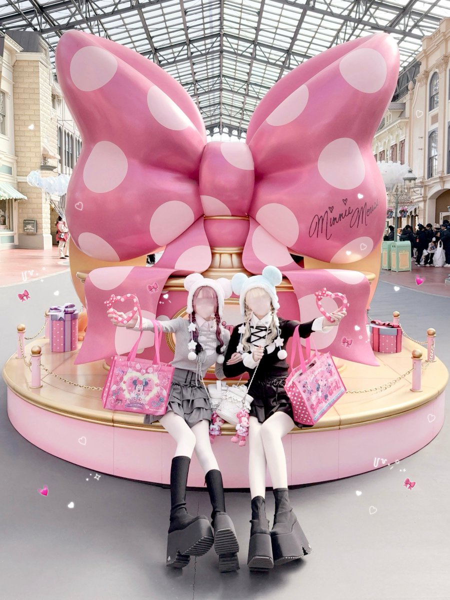 色違いコーデでミニパル大満喫➰🎀🩵⸝⸝꙳.˖