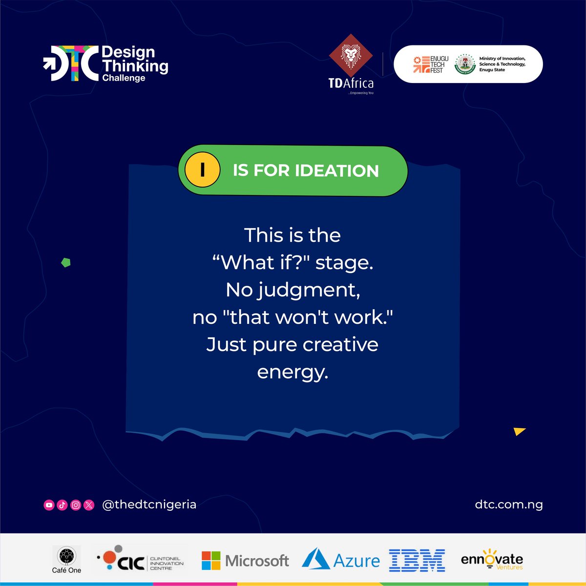 thedtcnigeria's tweet photo. Move fast. Break things. Learn why they broke. π οΈβ‘
Part 3 of the ABCs = the Hustle phase of Design Thinking.
Ship early or wait for perfect?
Low-fi wins. Always. π€«
#MVP #AgileMindset #ShipIt #DTCNigeria #BuildInPublic https://t.co/zQTISZlxKn