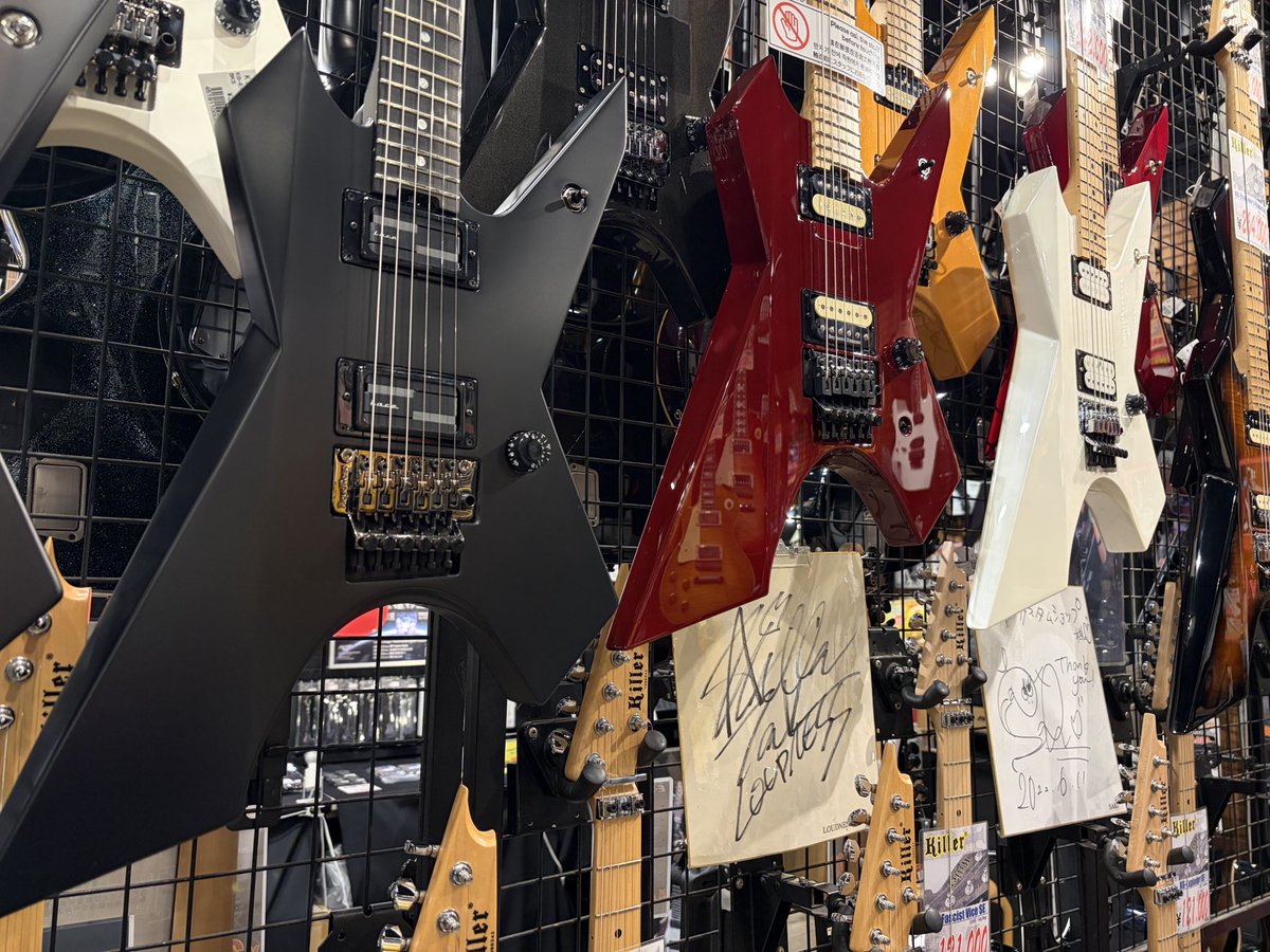 Killer Fair 2026』開催中‼️ 期間中、#KillerGuitars が大集結