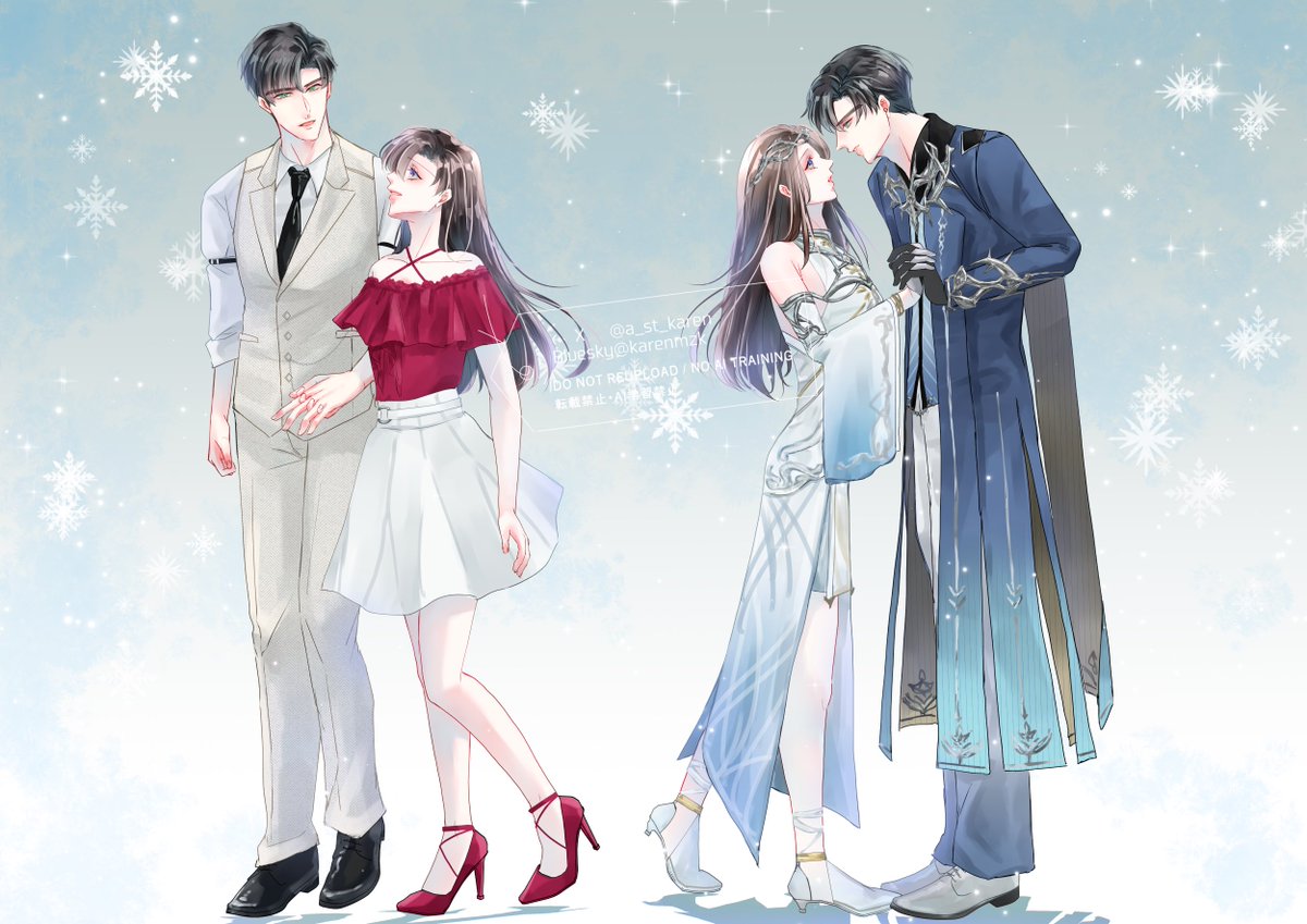 a_st_karen's tweet photo. レイ主/何度生まれ変わっても

#恋と深空二次創作 https://t.co/IPn2VBvCf7