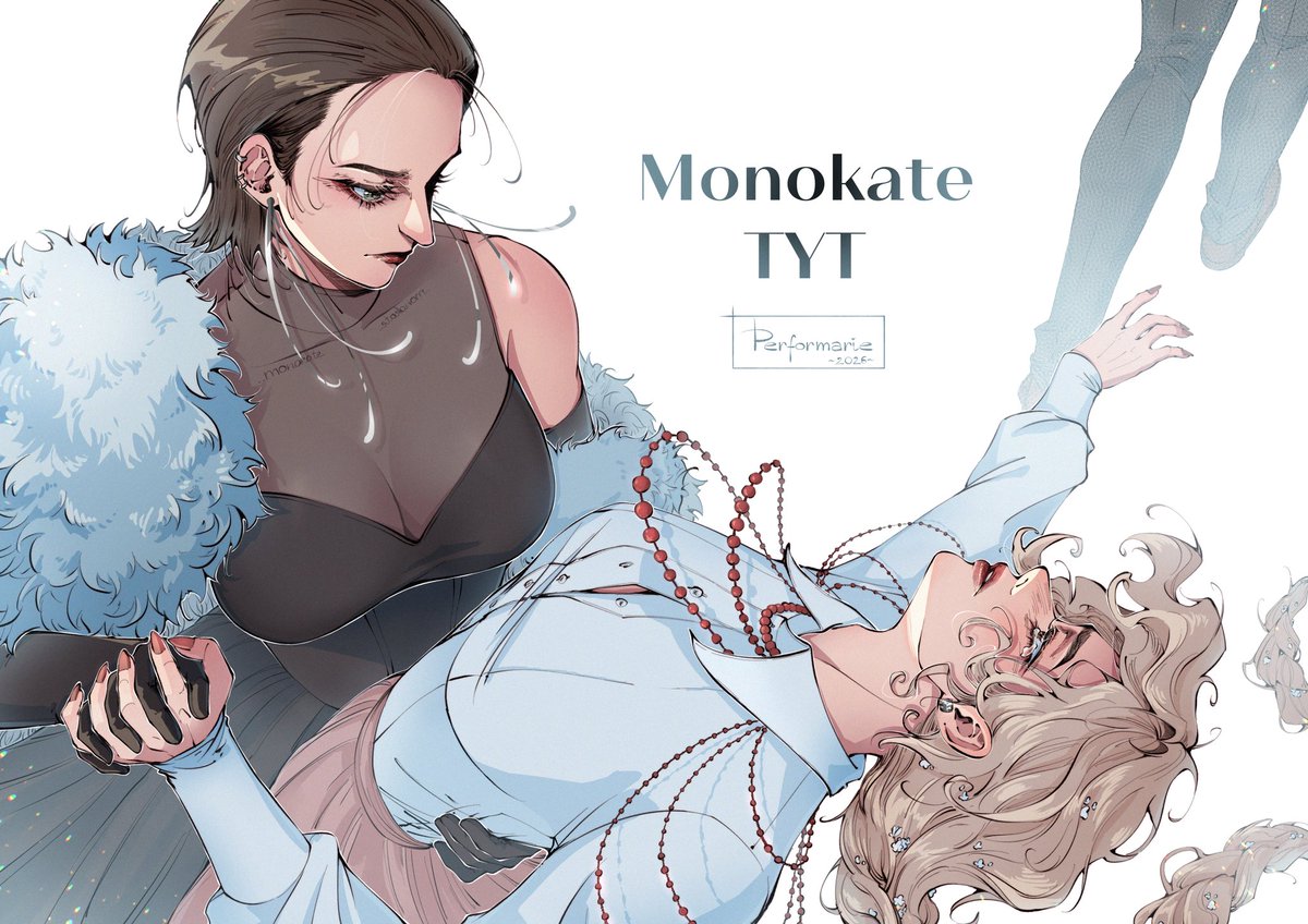 Performaria's tweet image. So I’ve drawn the way I see “TYT” by @monokate2 ✨
#esc #vidbir