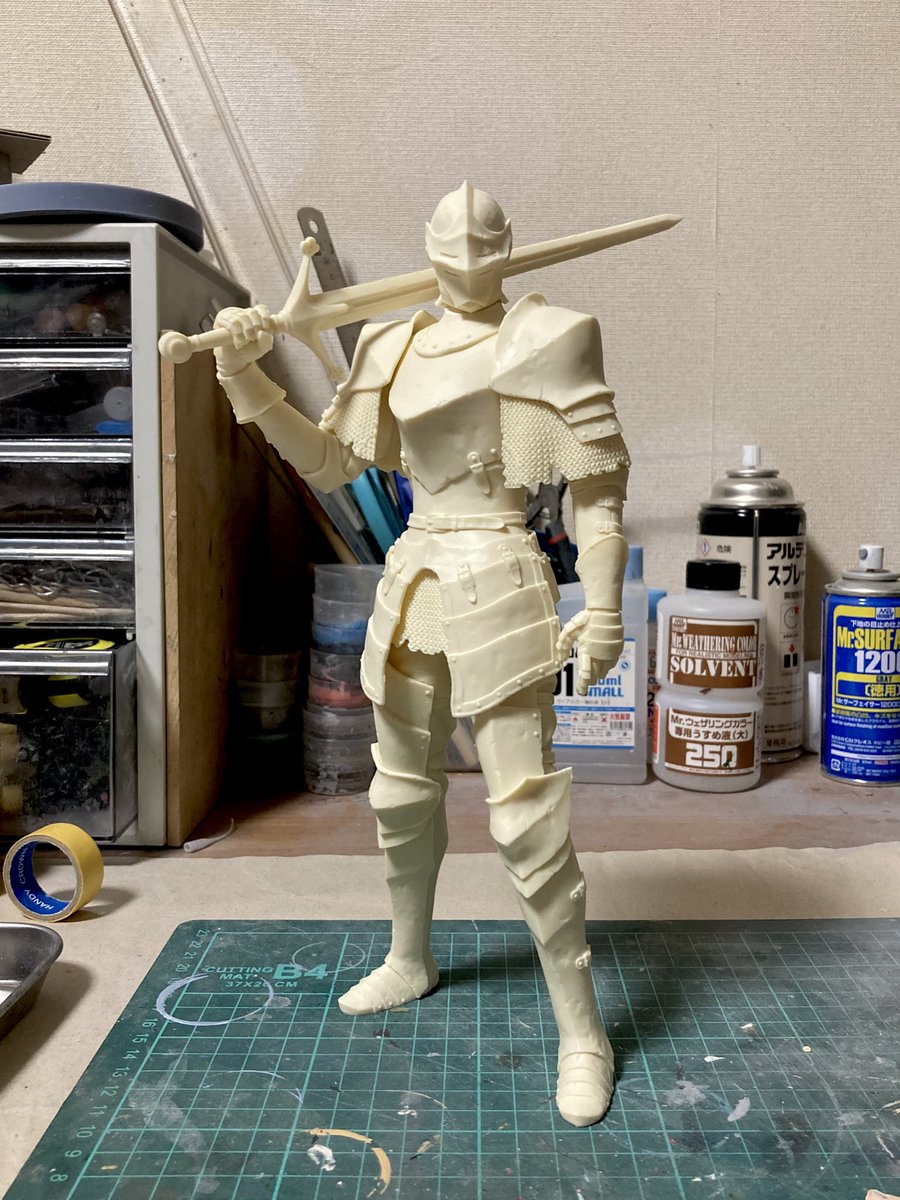 WF2026W告知
「透明症候群」3-16-15

▼ 灼叙のヴォイド　¥26,000
高さ290mm / レジンキャストキット
+頭部拡張パーツ/3D出力パーツ

よろしくお願いいたします！
#WF2026W　#WF2026Wおしながき